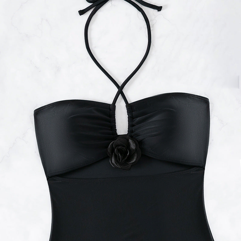 Damen Einteiliger Badeanzug mit elegantem Cut-Out-Design und verstellbaren Trägern Drune