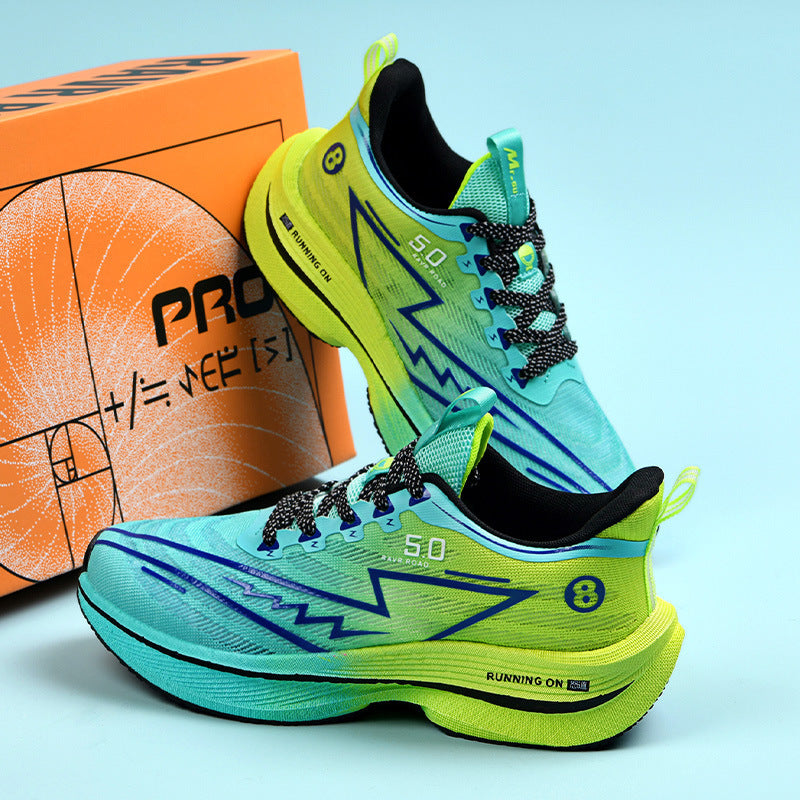 Unisex Performance-Laufschuhe mit gradienter Mesh-Oberschicht und reaktiver Schaumzwischensohle Drune