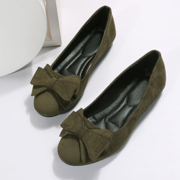 Damen Ballerinas mit modischem Schleifendetail Drune