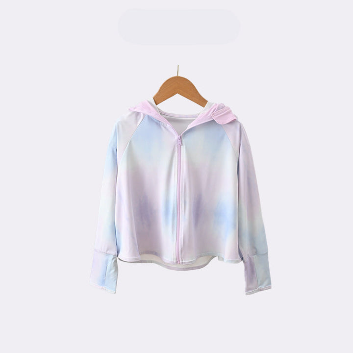 Kinder UV-Schutzjacke mit Kapuze und atmungsaktiven Eigenschaften Drune