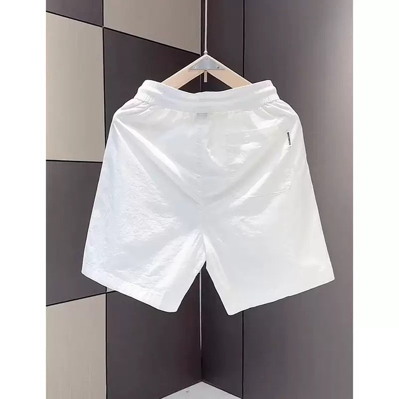 Herren leichte Freizeithose mit elastischem Bund und seitlichen Taschen Drune