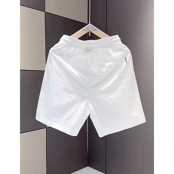 Herren leichte Freizeithose mit elastischem Bund und seitlichen Taschen Drune
