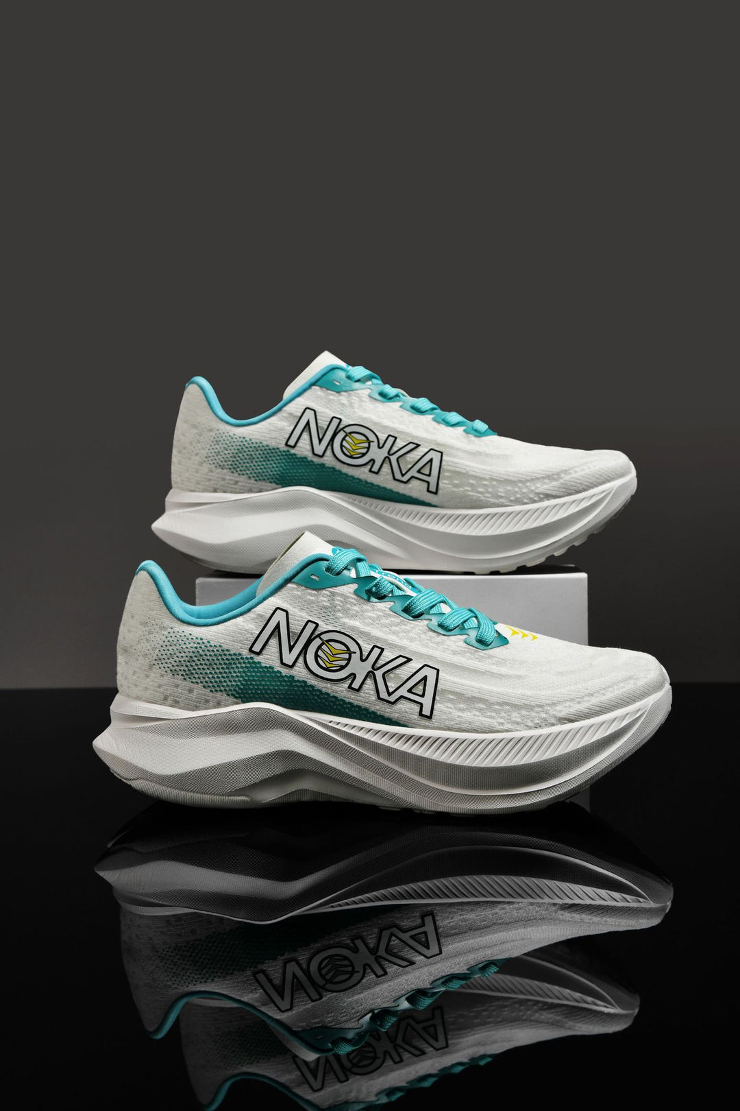 Unisex leichte Straßenlauf-Sneaker mit hochdynamischer Rebound-Zwischensohle und atmungsaktivem Strickoberteil Drune