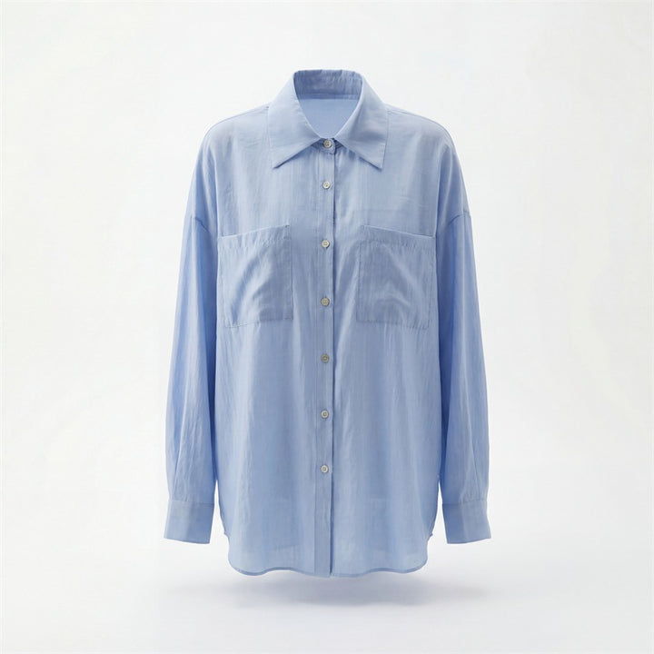 Damen Relaxed Fit Langarmshirt Drune