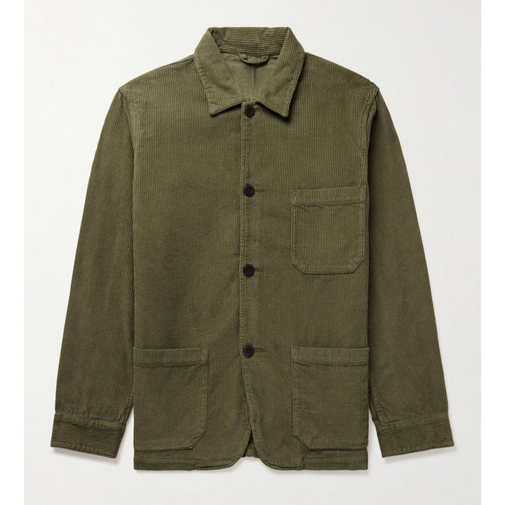 Damen lässige Cordjacke mit praktischen Taschen Drune