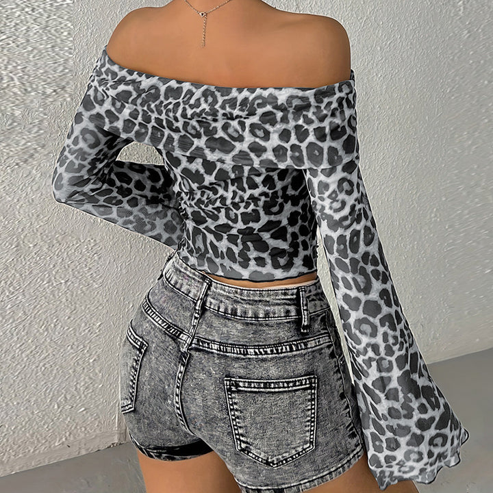 Damen Off-Shoulder Bluse Drune
