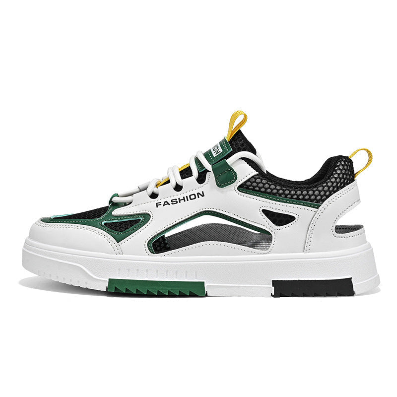 Damen Sportliche Sneakers mit atmungsaktivem Mesh-Obermaterial und flexiblem Sohlenprofil Drune