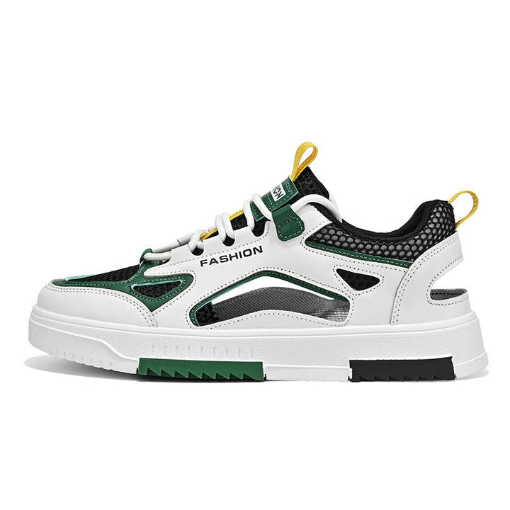Damen Sportliche Sneakers mit atmungsaktivem Mesh-Obermaterial und flexiblem Sohlenprofil Drune