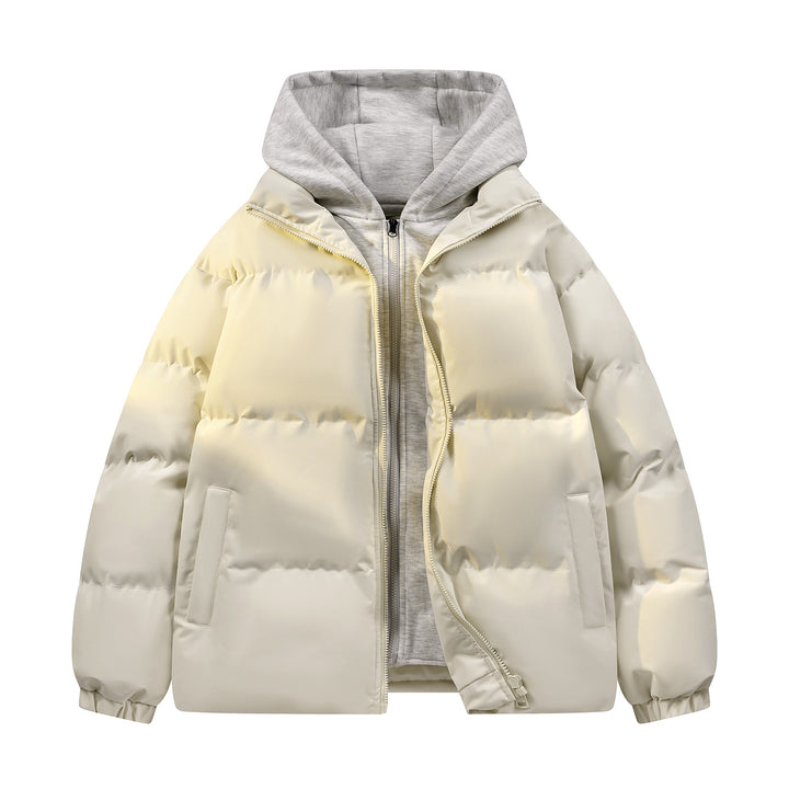 Damen Bequeme Wintersportjacke mit abnehmbarer Kapuze