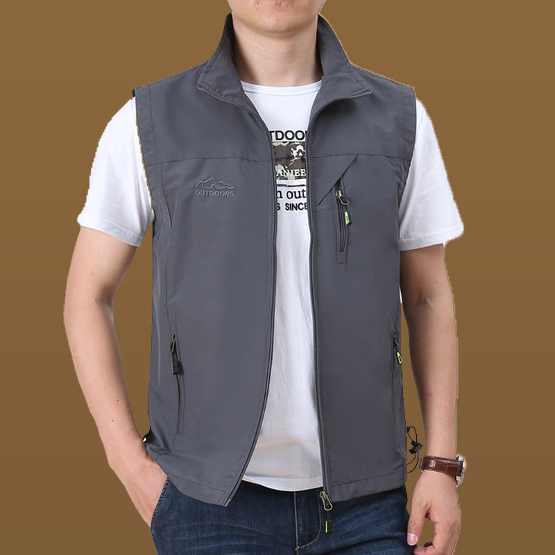 Herren Multifunktionale Outdoor-Weste Drune