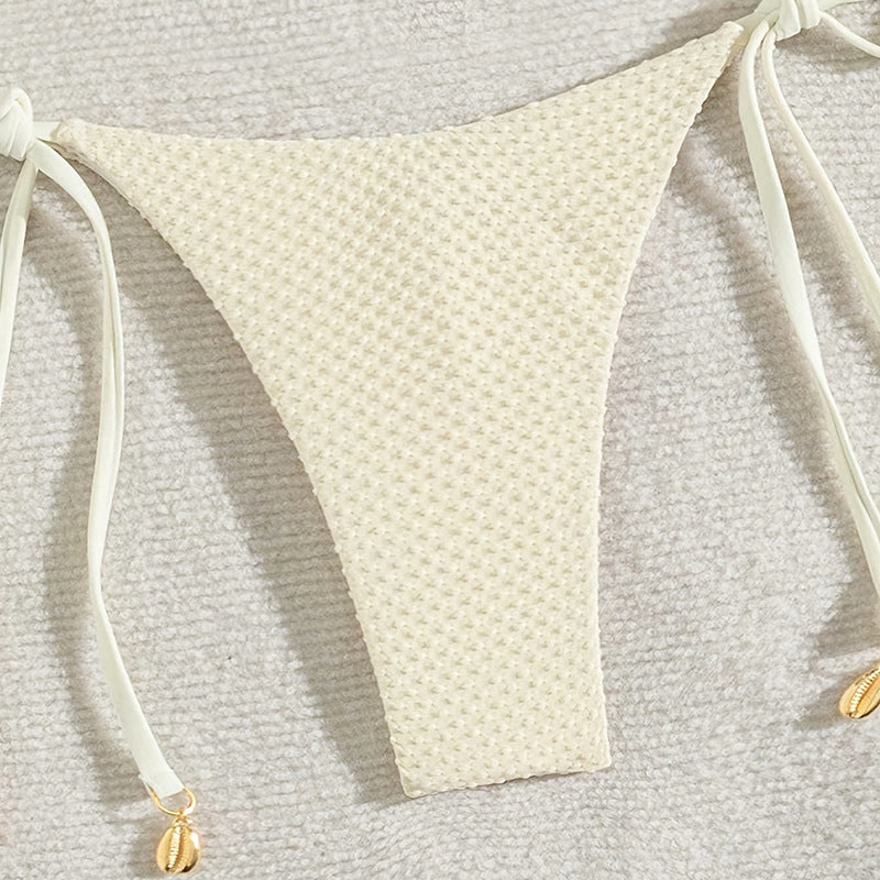 Damen Triangel-Bikini mit bindbaren Trägern und raffinierten Details Drune