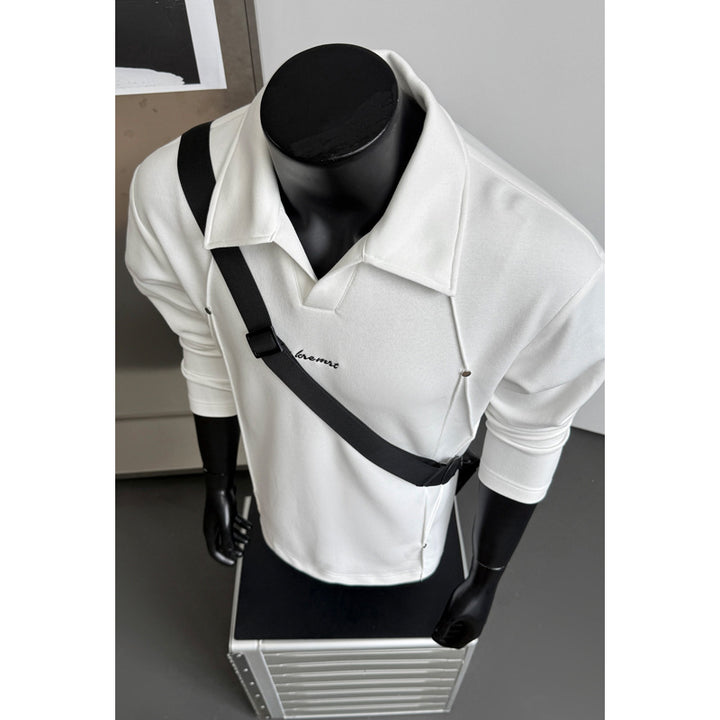 Herren Stadt-elegante Langarm-Hemdjacke Drune