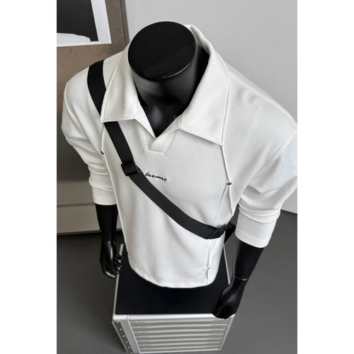 Herren Stadt-elegante Langarm-Hemdjacke Drune