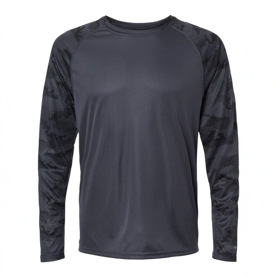 Herren Sportliches Langarm Funktionsshirt