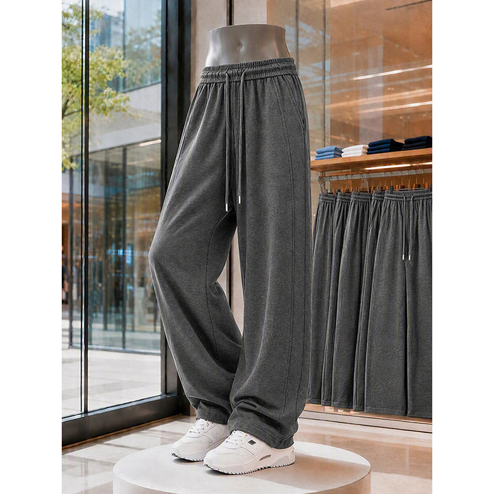 Damen Bequeme Freizeithose mit elastischem Bund Drune
