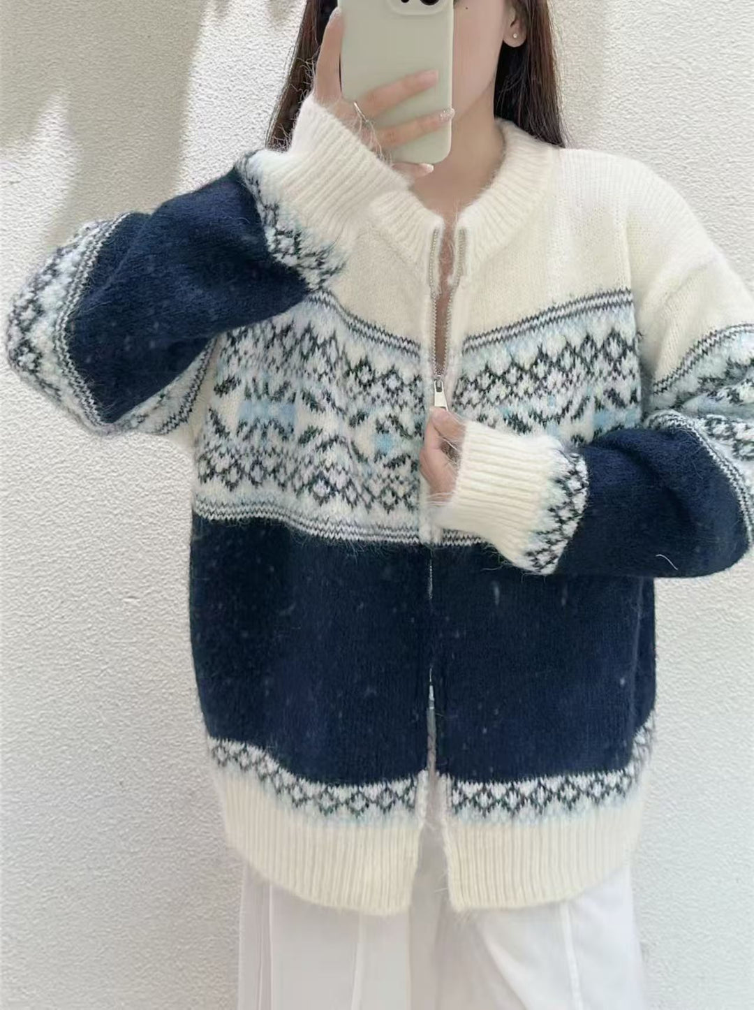 Damen Strickjacke Drune