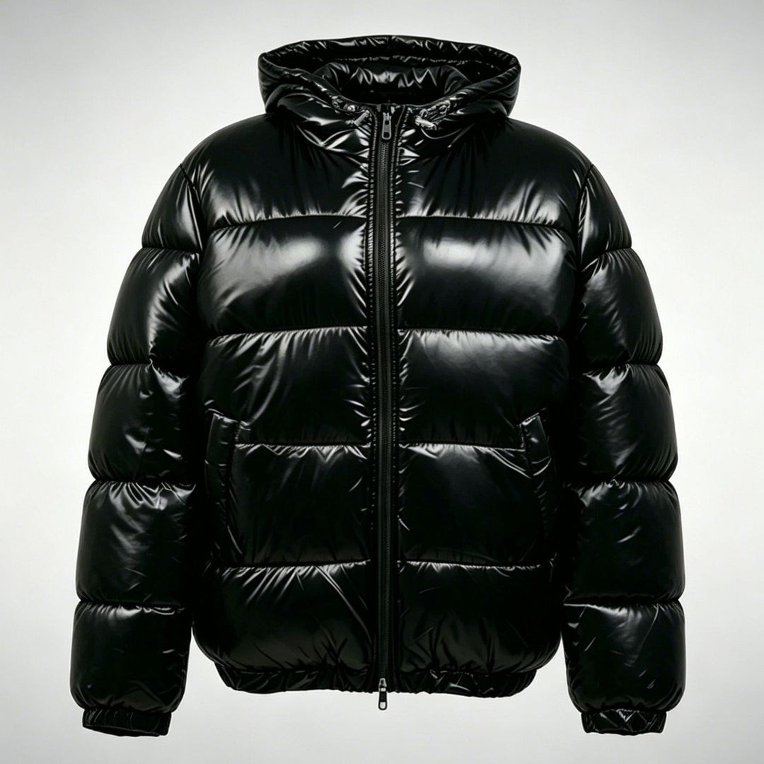 Damen Wasserdichte Daunenjacke mit Kapuze
