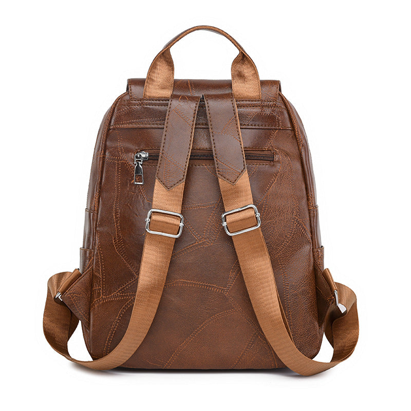 Drune | Diebstahlsicherer Lederrucksack Für Damen
