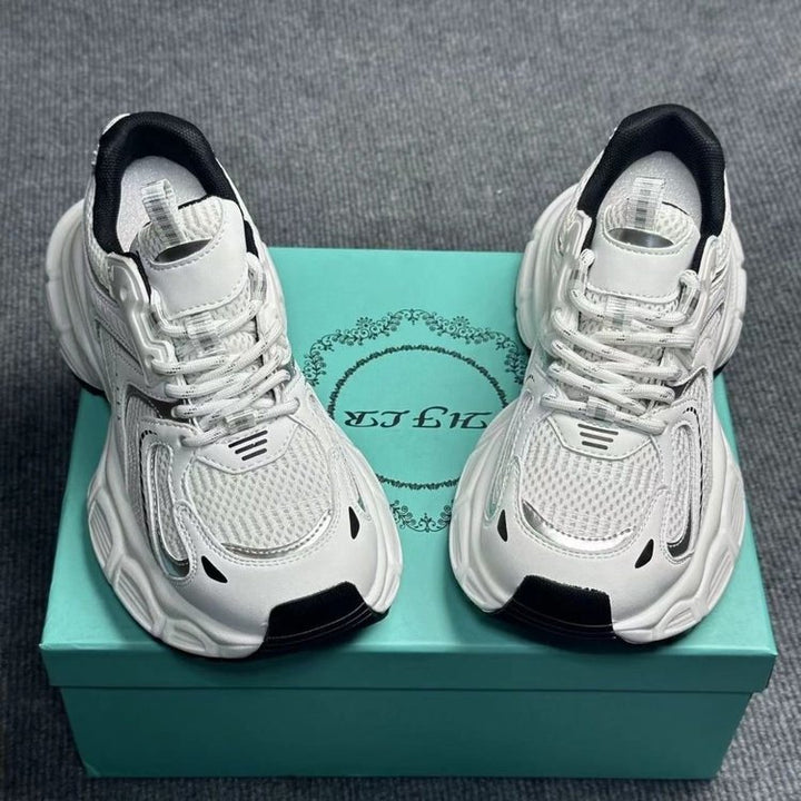 Damen Leichtgewicht Atmungsaktive Lauf Sneakers Drune