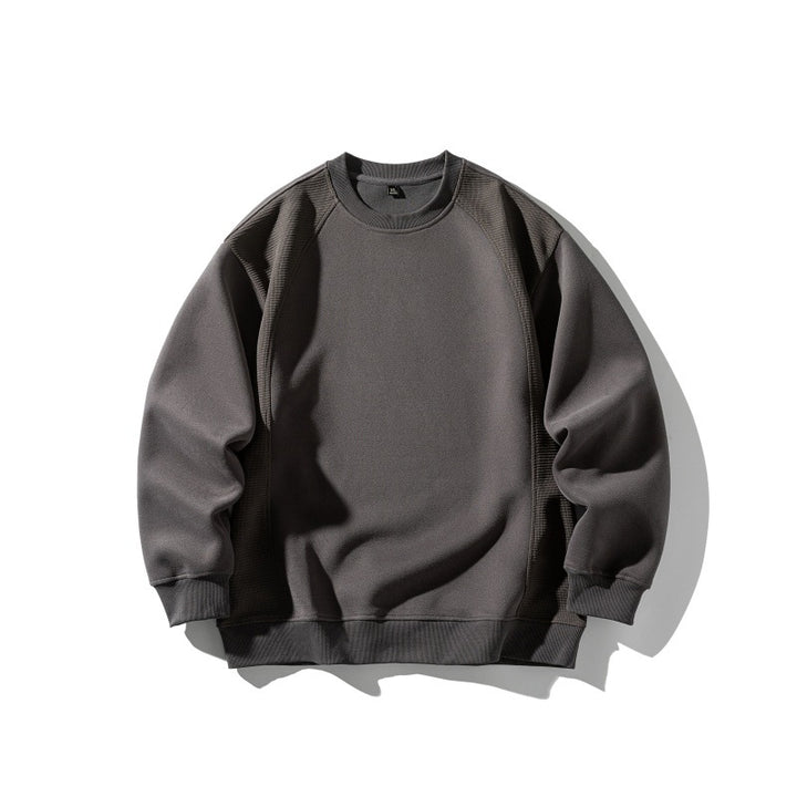 Unisex Oversize-Sweatshirt mit Raglanärmeln und strukturierten Seiteneinsätzen Drune