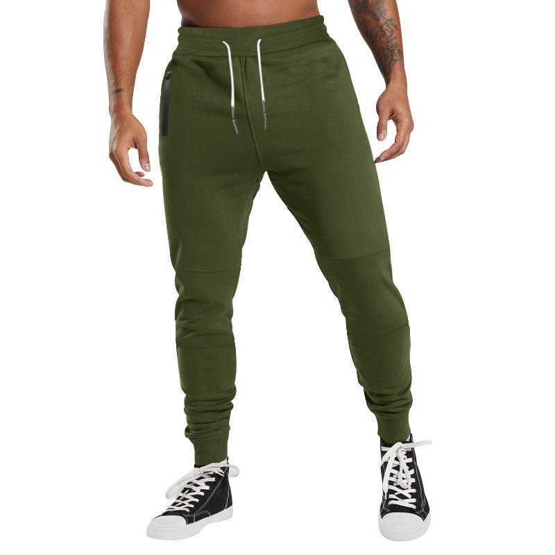 Herren sportive Jogginghose mit funktionalen Taschen und elastischem Bund Drune