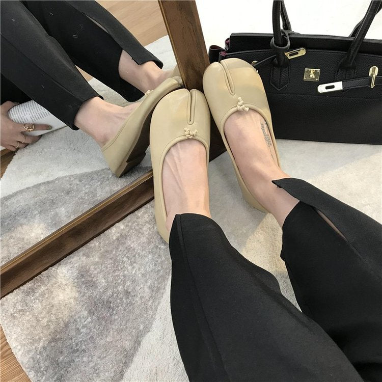 Damen Elegante Ballerinas mit dekorativem Besatz und weichem Fußbett Drune