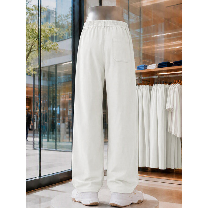 Damen Hochmodern geschnittene Stoffhose Drune