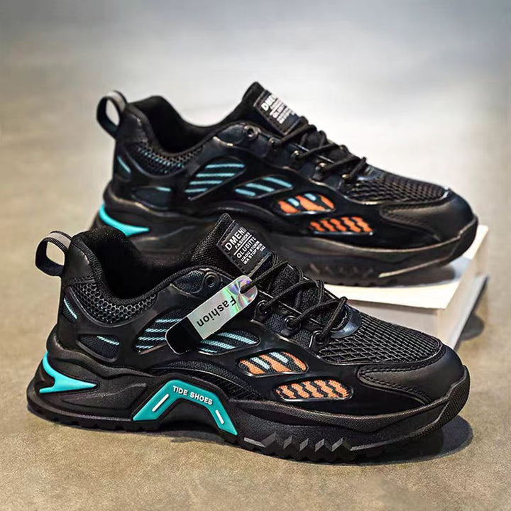 Damen Sneakers mit atmungsaktiver Mesh-Oberfläche und stoßdämpfender Sohle Drune