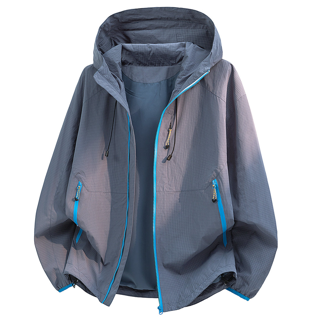 Damen Wasserabweisende Übergangsjacke mit Kapuze Drune