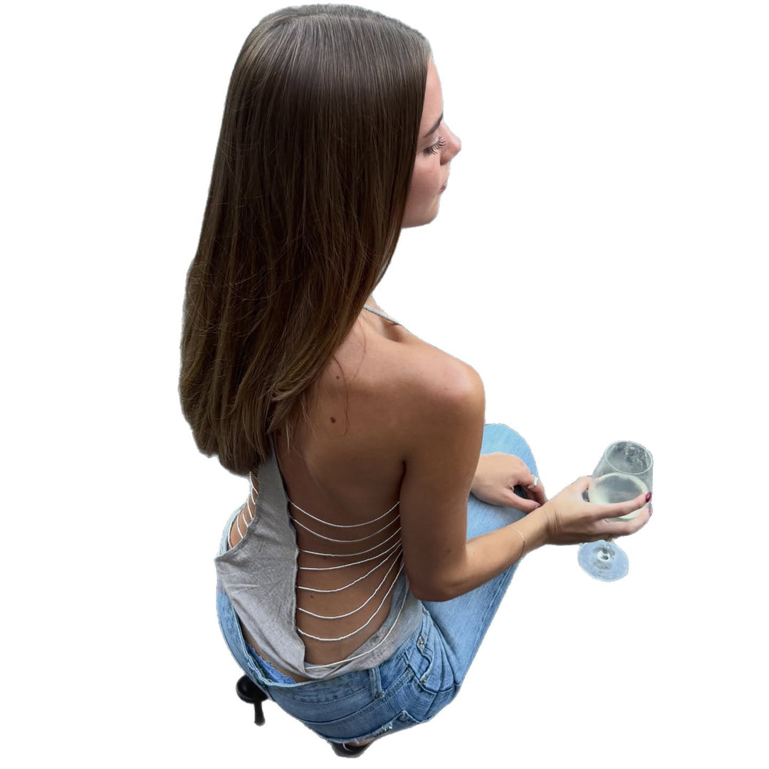 Damen Sportliches Tanktop mit innovativem Rückendesign Drune