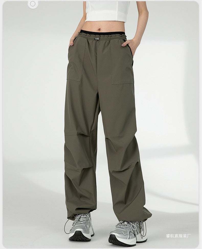 Damen Kapuzen-Utility-Parka mit wasserdichter Membran, großen Fronttaschen & verstellbarem Saum Drune