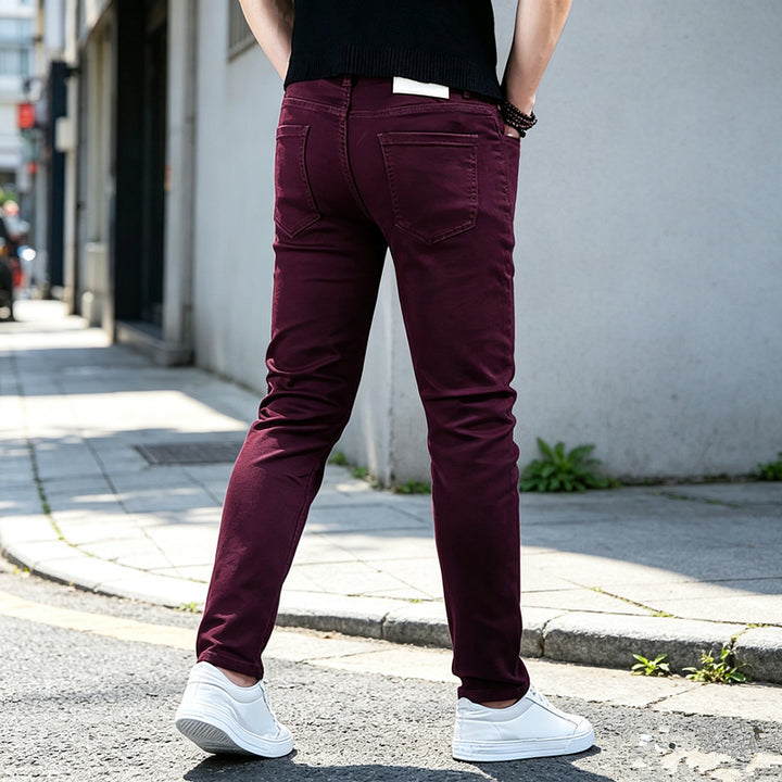 Herren Modische Slim-Fit Hosen Drune