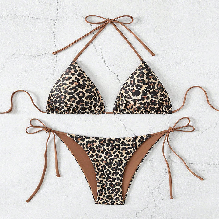Damen Triangel-Bikini mit verstellbaren Trägern Drune