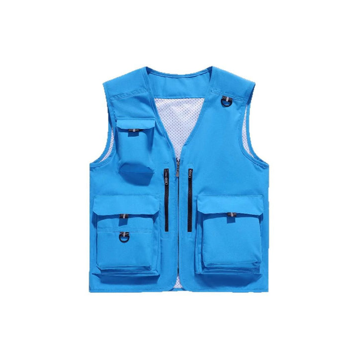 Herren Multifunktionale Outdoor-Weste mit zahlreichen Taschen Drune