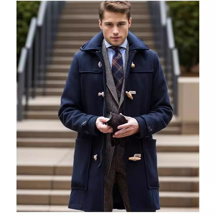 Herren Dufflecoat Drune