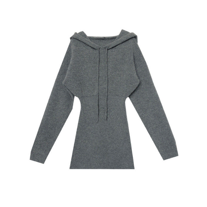 Damen Hoodie-Kleid mit lässigem Schnitt und praktischen Taschen Drune