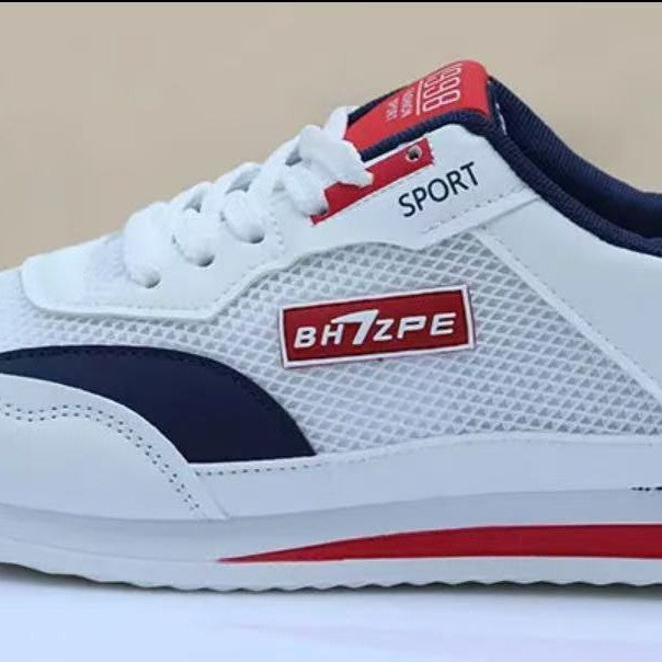 Damen Sportliche Freizeit-Sneakers mit atmungsaktiver Mesh-Oberfläche und rutschfester Sohle Drune