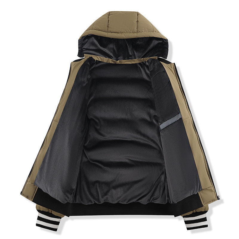 Herren Leichte Steppjacke mit hohen Kragen und praktischen Taschen Drune