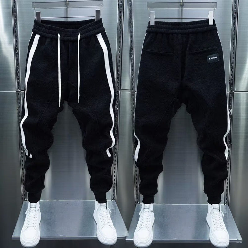 Herren Modische Jogginghose mit körperbetonter Passform Drune