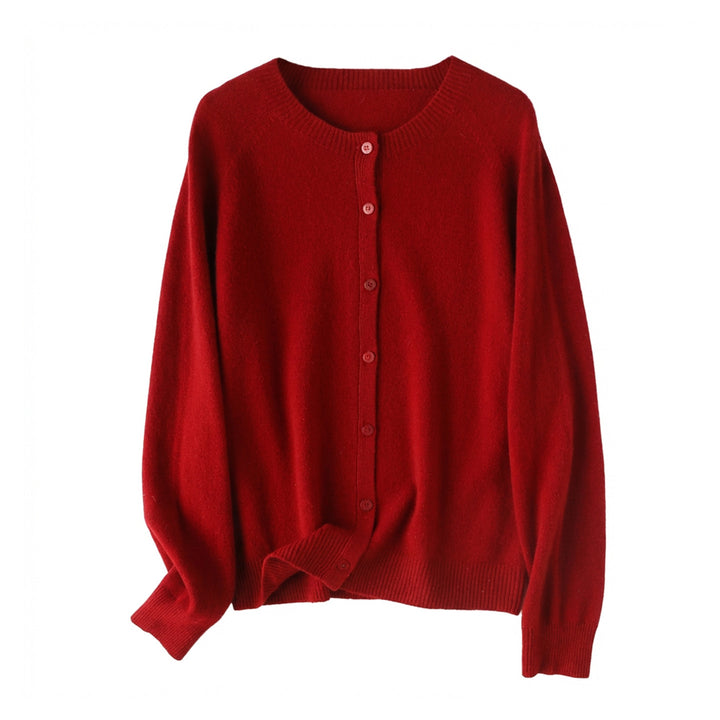 Damen Zeitlose Strickjacke Drune