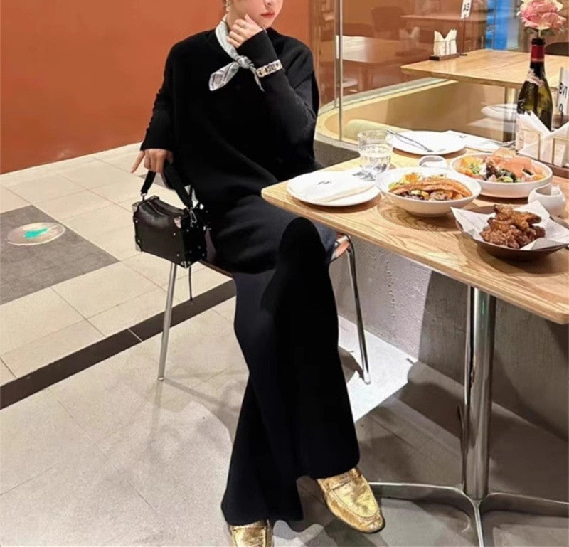 Damen Grobstrickjacke mit praktischen Seitentaschen und Knopfverschluss Drune
