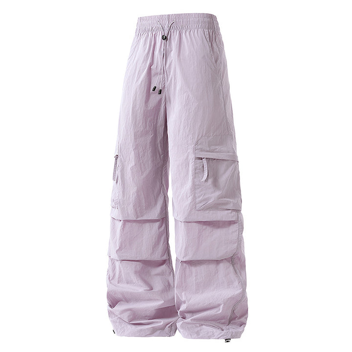Damen Cargo-Hose mit elastischem Bund und Taschen Drune