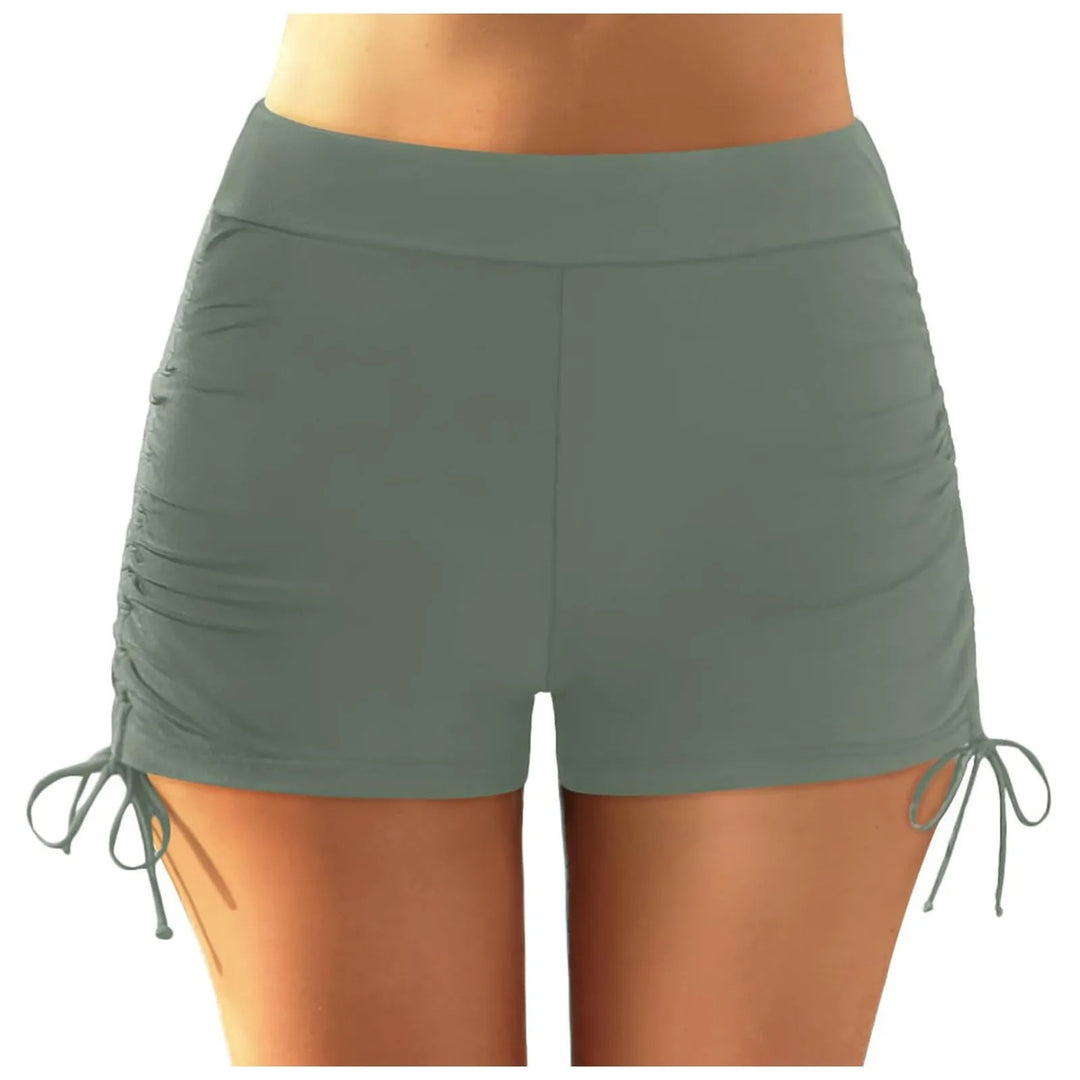 Damen sportliche Badeshorts mit verstellbarem Bund Drune