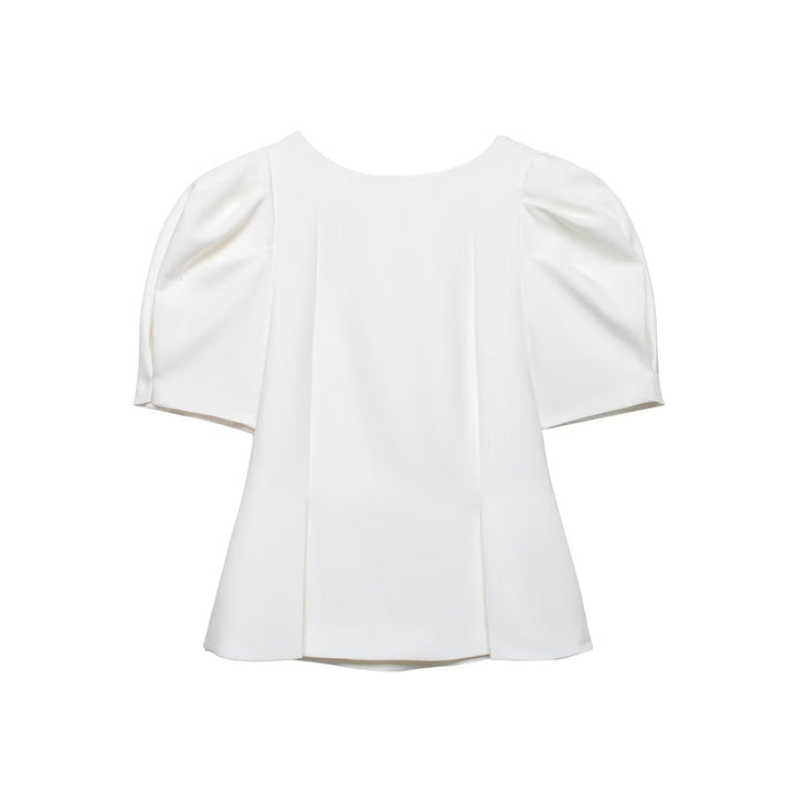 Damenbluse mit Puffärmeln und elegantem Schnitt Drune