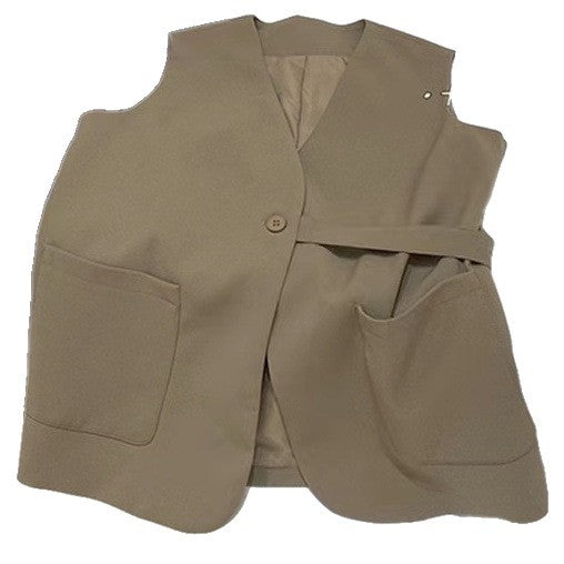 Damen Kurzärmlige Wickelbluse Drune