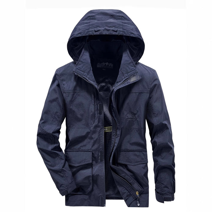 Herren Robuste Wetterjacke mit praktischen Taschen Drune