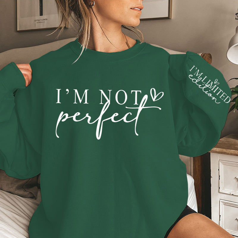 Damen Oversized Sweater mit Aufdruck und begrenzter Edition Drune