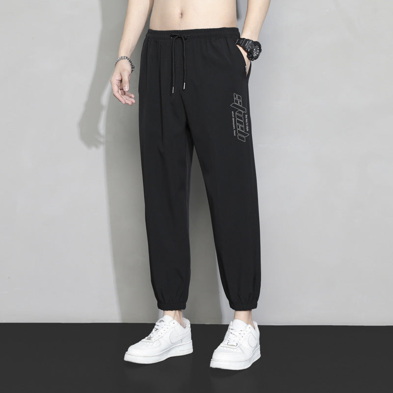 Herren Sportliche Jogginghose mit elastischem Bund