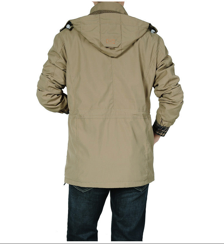 Herren Praktische Multifunktionsjacke Drune