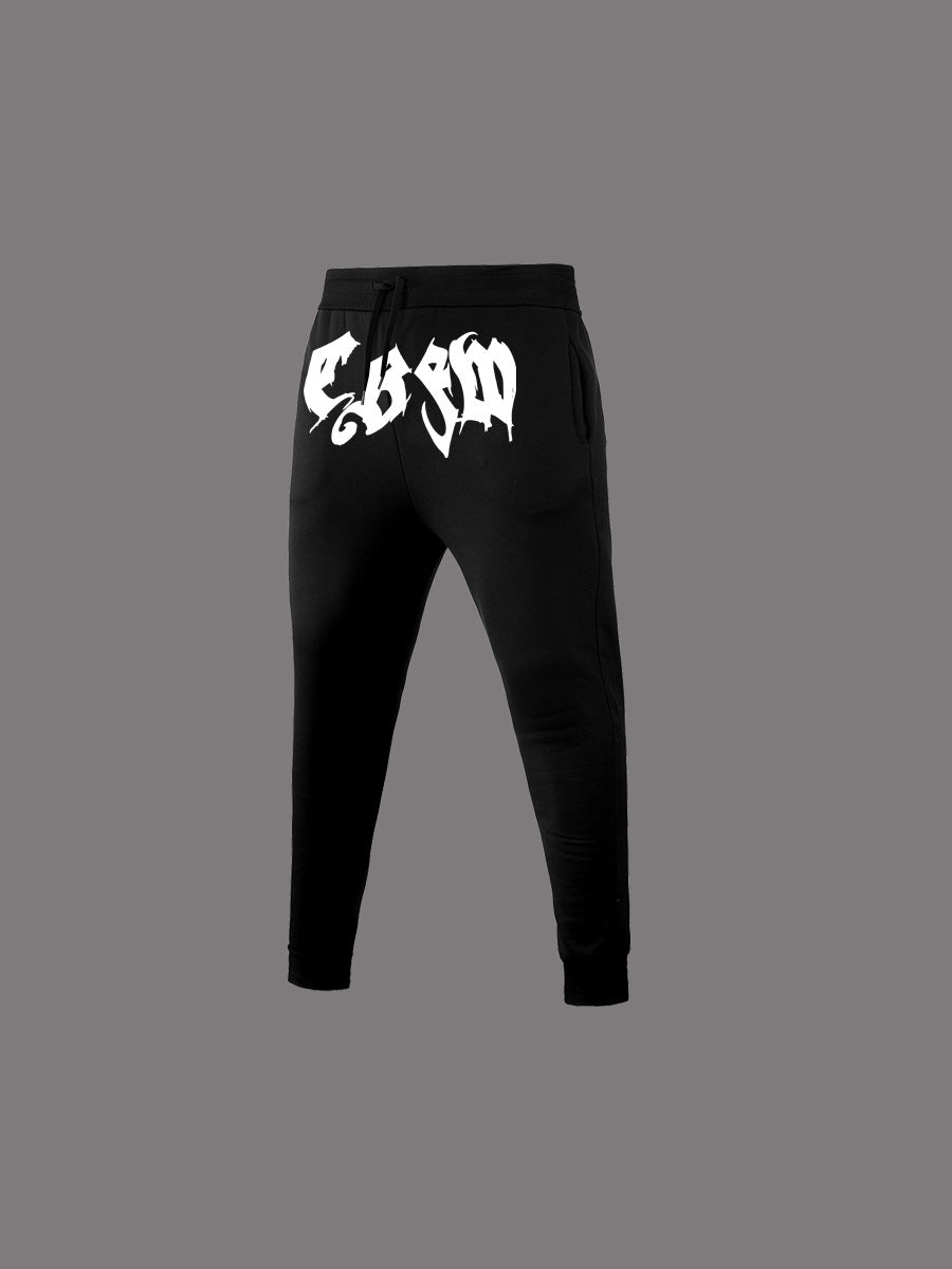 Damen Slim Fit Jogginghose mit modernem Logo Drune